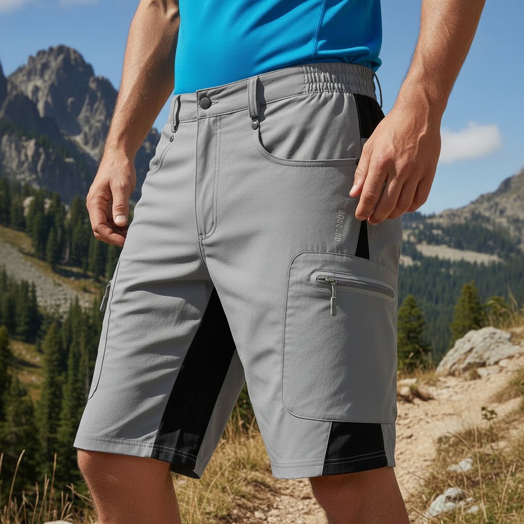 Herren Cargo-Shorts - Schnelltrocknend, Mit Mehreren Taschen, Perfekt Für Outdoor-Aktivitäten 0