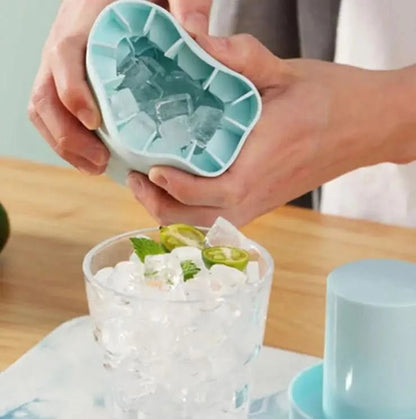 CYLINDICE – Molde cilíndrico de silicona para cubitos de hielo perfectos