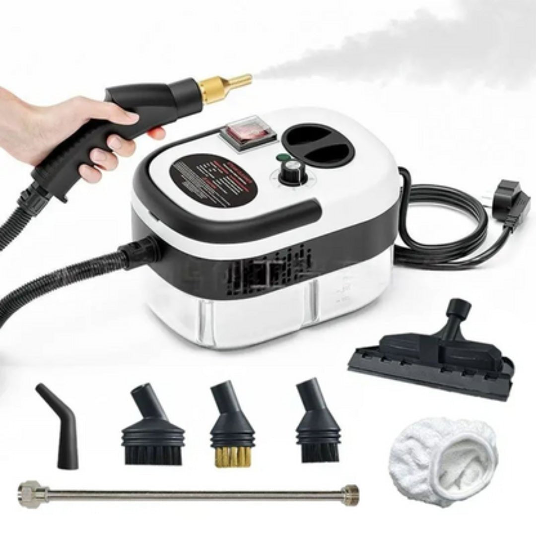 Hochleistungs-Dampfreiniger 2500 W – Ökologischer Dampfsauger Für Böden, Fugen und Textilien 0