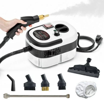 Hochleistungs-Dampfreiniger 2500 W – Ökologischer Dampfsauger Für Böden, Fugen und Textilien 0