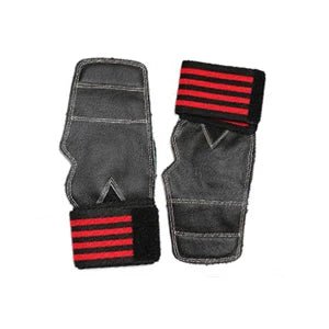 Hochwertige Gewichtheberhandschuhe aus Rindsleder mit Rutschfesten Griffen für Crossfit und Fitness 6