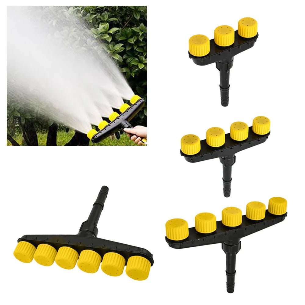 Hochwertiger Gartensprenger - Effiziente Sprinkleranlage für Garten, Breite Abdeckung, Kompatibel mit 1 und 1,2 Schläuchen 0