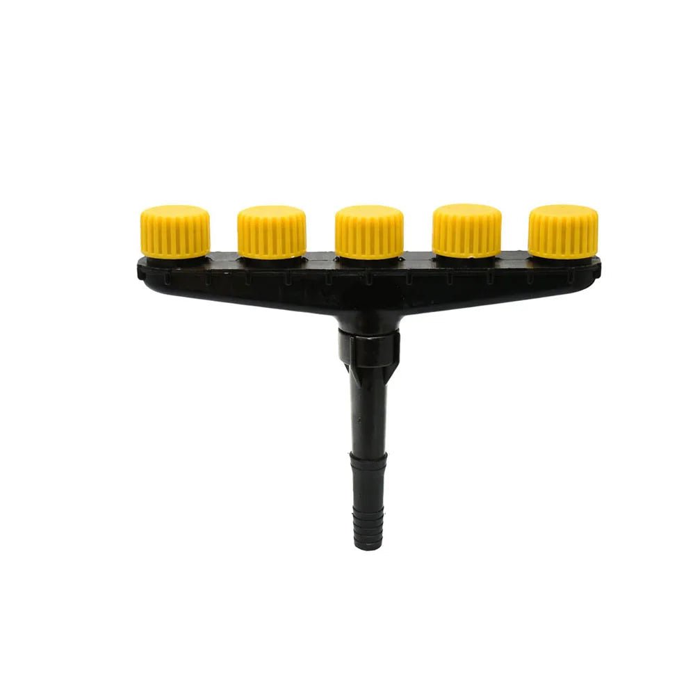 Hochwertiger Gartensprenger - Effiziente Sprinkleranlage für Garten, Breite Abdeckung, Kompatibel mit 1 und 1,2 Schläuchen 4
