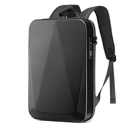 TECHGUARD - Expandable laptop backpack with anti-theft protection & USB port