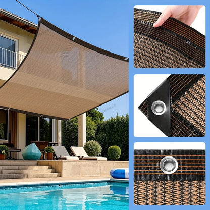 Hochwertiger Sonnenschutzstoff – Atmungsaktive Schattierlösung für Garten und Terrasse 1