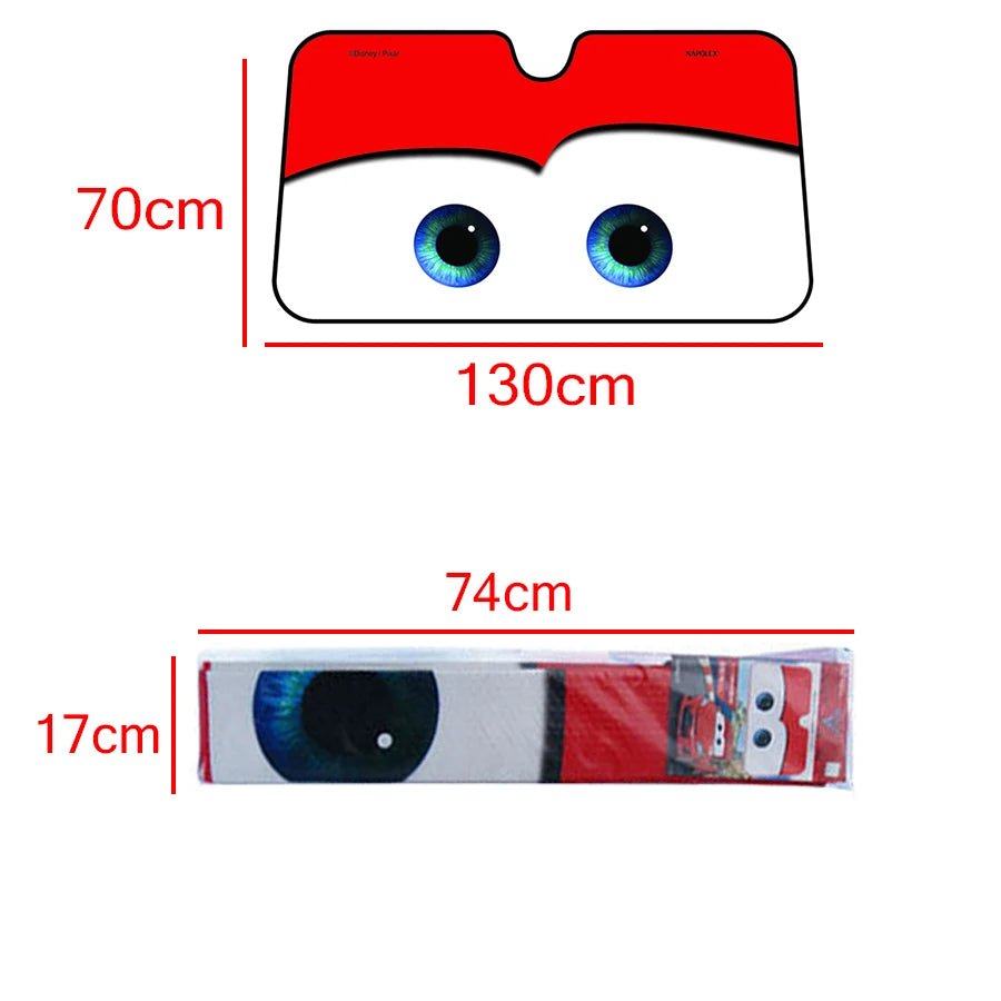 Hochwertiges Autozubehör - Kühler Frontscheibenvisier im Grey Face-Design, 130x70 cm 2