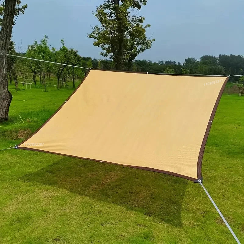 Hochwertiges HDPE Beschattungsnetz - Effektiver UV-Schutz für Garten & Balkon, 85-90% Schattierung 2
