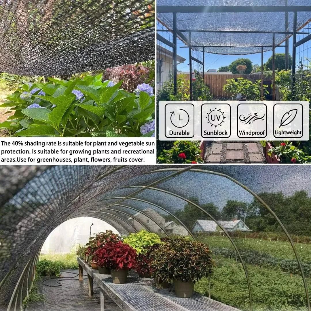 Hochwertiges Schattentuch Schwarz - Effektiver Sonnenschutz für Pergola & Garten 1