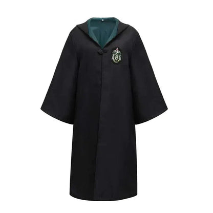 HogwartsMagic Harry Potter Kostüm | Komplettes Zaubererset mit Zauberstab und Schal | Kinder & Erwachsene | Hogwarts-Robe & Zubehör 1