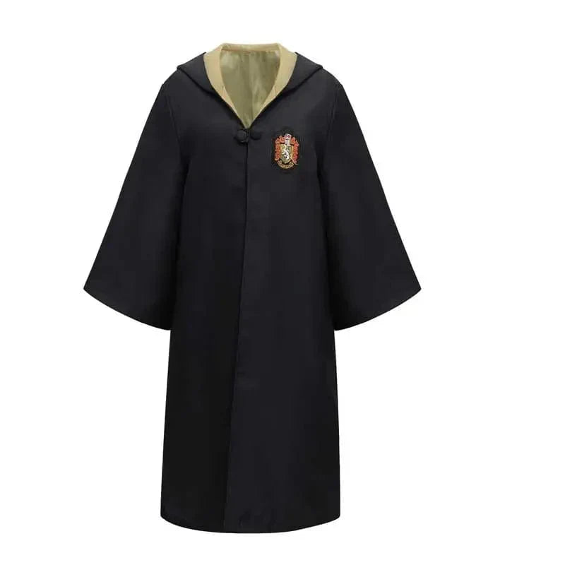 HogwartsMagic Harry Potter Kostüm | Komplettes Zaubererset mit Zauberstab und Schal | Kinder & Erwachsene | Hogwarts-Robe & Zubehör 2