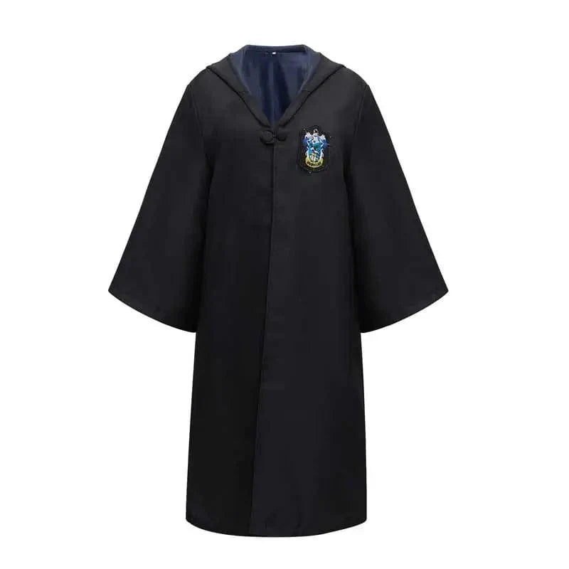 HogwartsMagic Harry Potter Kostüm | Komplettes Zaubererset mit Zauberstab und Schal | Kinder & Erwachsene | Hogwarts-Robe & Zubehör 3