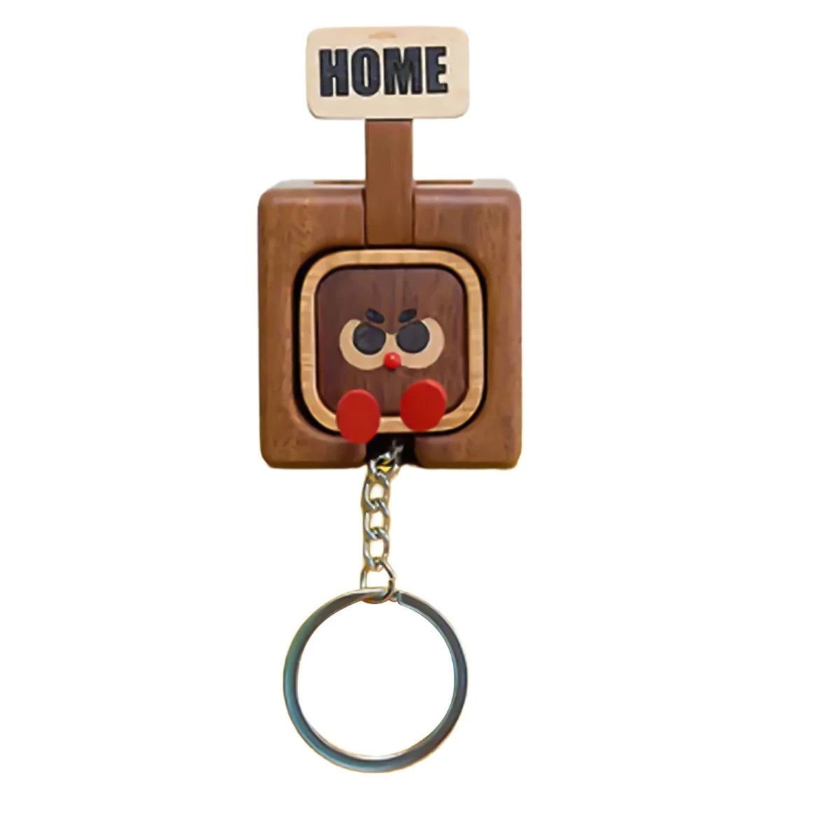 Holz Magnetischer Schlüsselhalter - Wandhalterung für Schlüssel & kleine Metallgegenstände 4