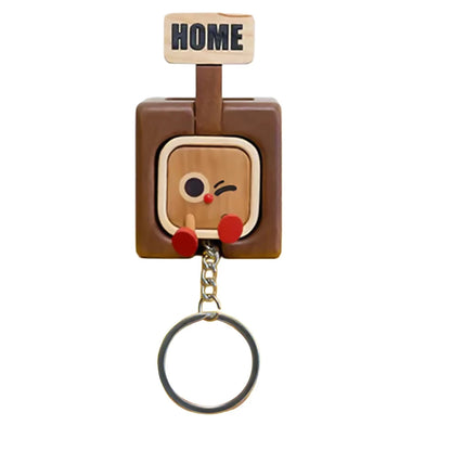 Holz Magnetischer Schlüsselhalter - Wandhalterung für Schlüssel & kleine Metallgegenstände 5