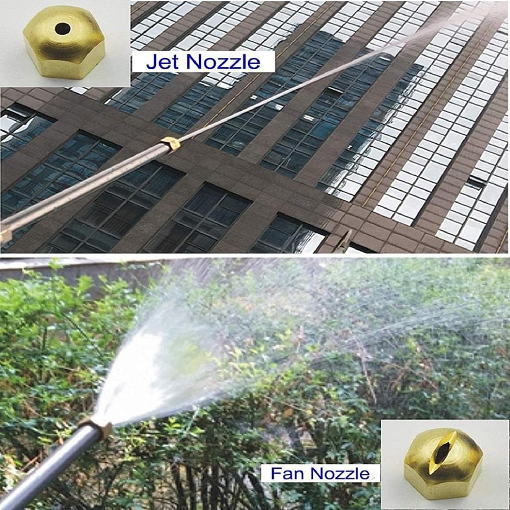 HydroForce Hochdruckreiniger | Hochdruck-Reinigungsstab | Passt auf jeden Gartenschlauch | Reinigungswerkzeug für Auto und Terrasse 4