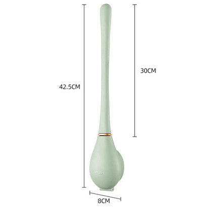 SilicoClean – Hygienic Silicone Toilet Brush with Holder