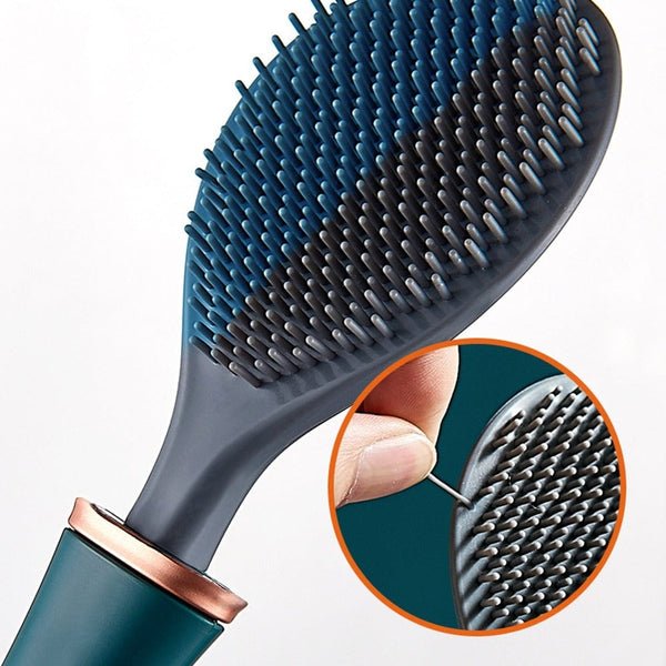 SilicoClean – Hygienic Silicone Toilet Brush with Holder