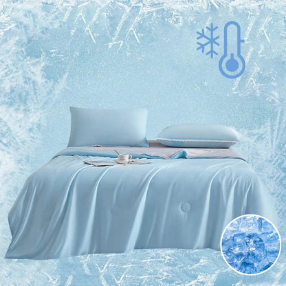 ICEWAVE - Doppelseitige Kühldecke für Erfrischenden Schlafkomfort 2