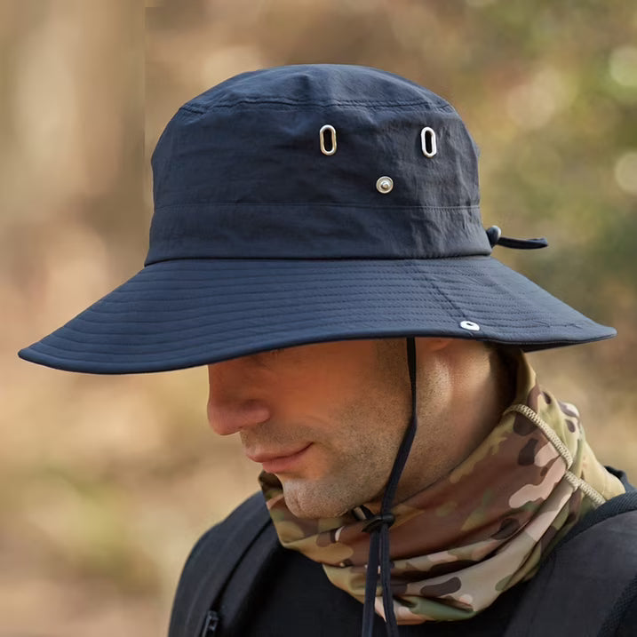 SUNSAFE Hat – Atmungsaktiver Sonnenhut mit UV-Schutz für Outdoor-Abenteuer