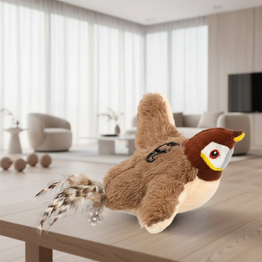 Variant image for Interaktives Katzenspielzeug FlappyChase – Lebensechtes Design mit Geräuschen für Katzenunterhaltung-1