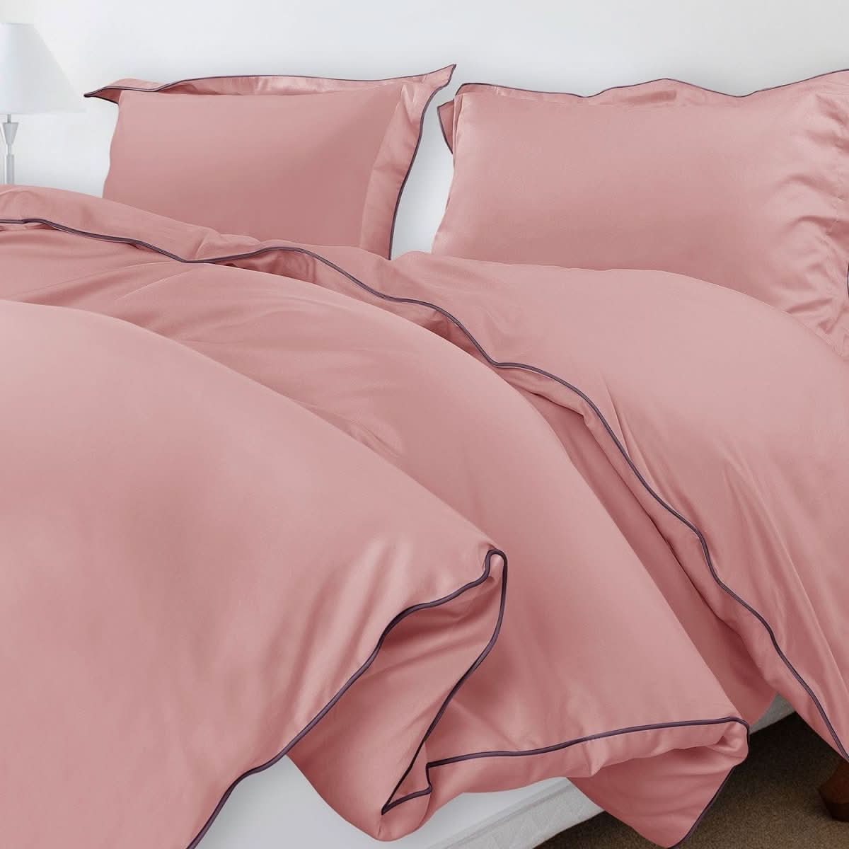 ITALIANEVE – Bettwäscheset aus Baumwolle mit Fadenzahl 500, mit Bettbezug und Kissenbezügen 23