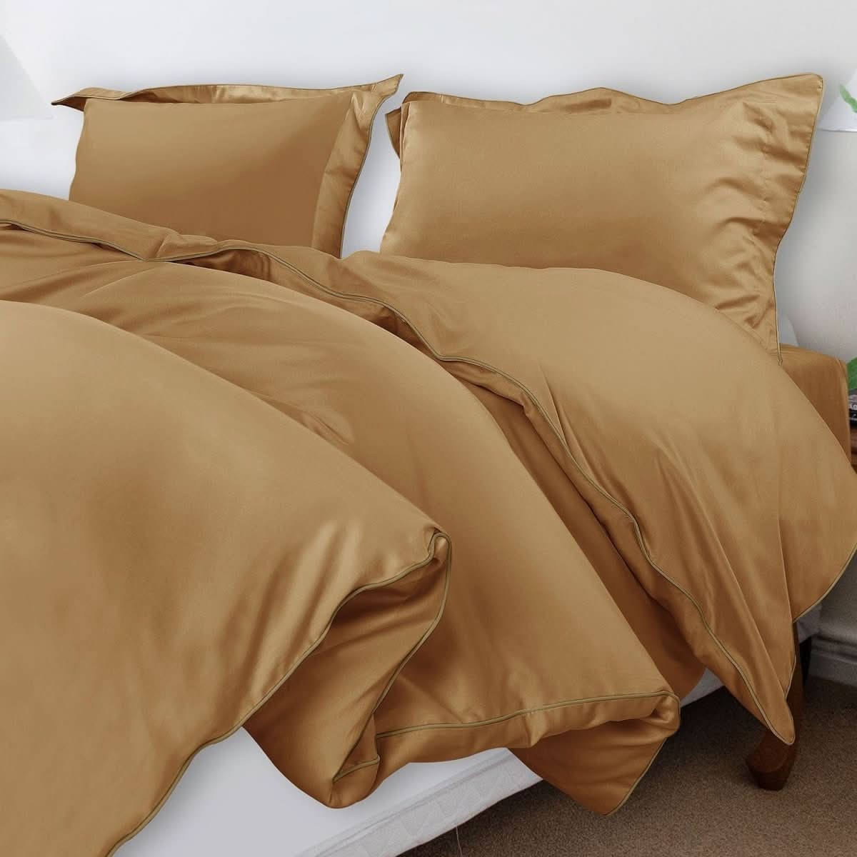 ITALIANEVE – Bettwäscheset aus Baumwolle mit Fadenzahl 500, mit Bettbezug und Kissenbezügen 3