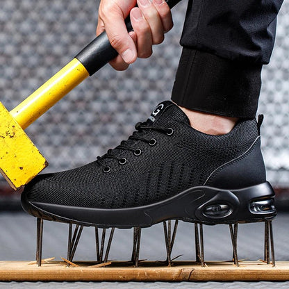 WERKTRITT – Chaussures de sécurité incassables avec embout en acier pour hommes