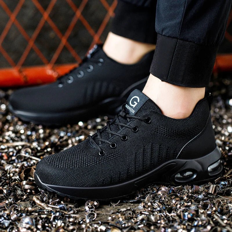 WERKTRITT – Chaussures de sécurité incassables avec embout en acier pour hommes
