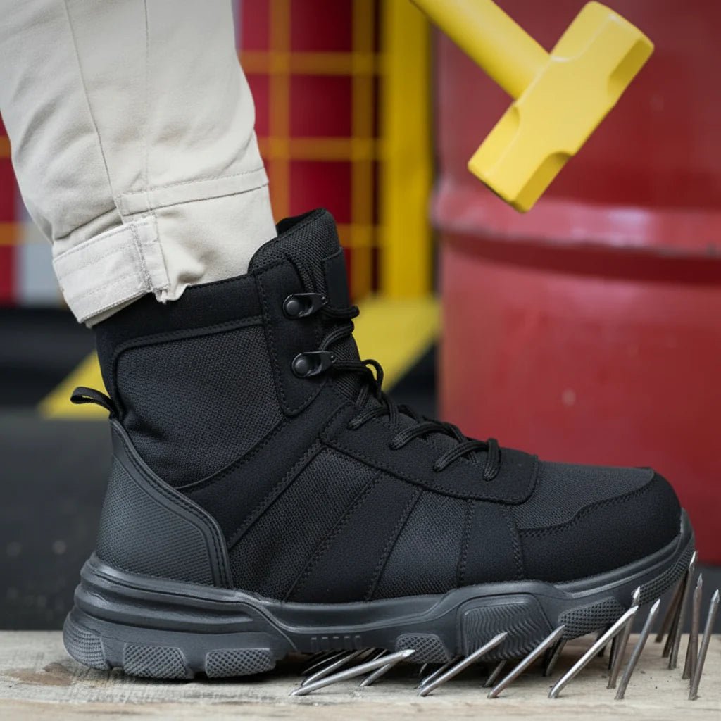 INDUFORCE – Scarpe da lavoro indistruttibili con protezione punta in acciaio