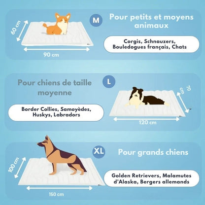 CoolPaws alfombrilla refrescante – alfombra autorefrescante para perros para los calurosos días de verano