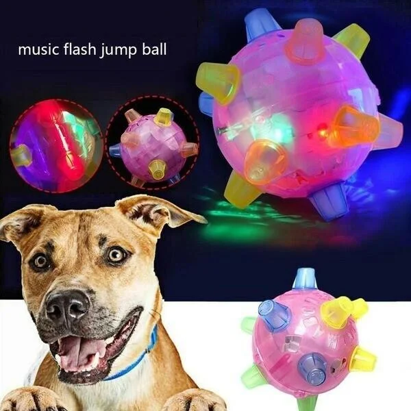 FETCHGLOW – Interactive LED Jumping Ball for Dogs