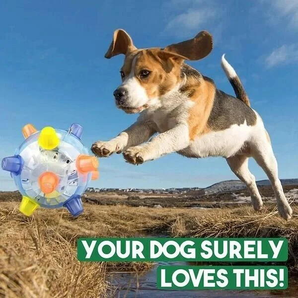FETCHGLOW – Interactive LED Jumping Ball for Dogs