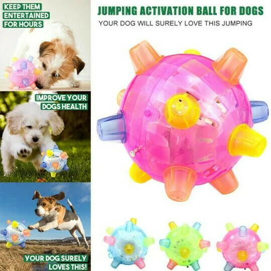 FETCHGLOW – Interactive LED Jumping Ball for Dogs