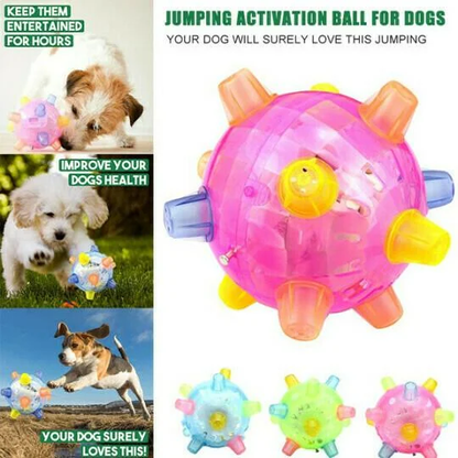 FETCHGLOW – Interactive LED Jumping Ball for Dogs