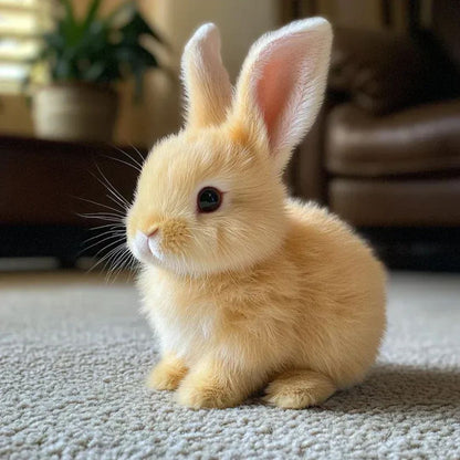 Interaktives Plüschtier BunnyLoom | Realistisches hüpfendes Hasenspielzeug für Kinder 5
