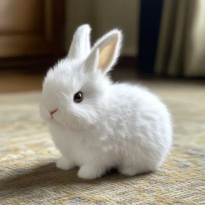 Interaktives Plüschtier BunnyLoom | Realistisches hüpfendes Hasenspielzeug für Kinder 6