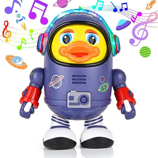 QUACKJOY – Interactive Dancing Duck Toy with Light & Music
