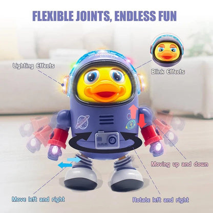 QUACKJOY – Interactive Dancing Duck Toy with Light & Music