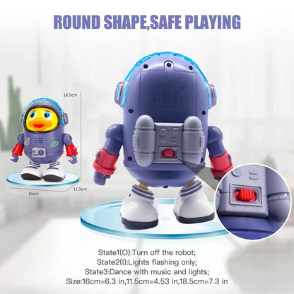 QUACKJOY – Interactive Dancing Duck Toy with Light & Music