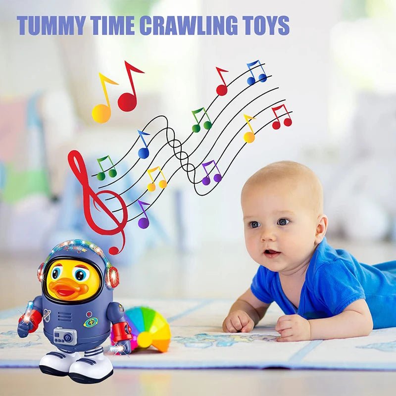 QUACKJOY – Interactive Dancing Duck Toy with Light & Music
