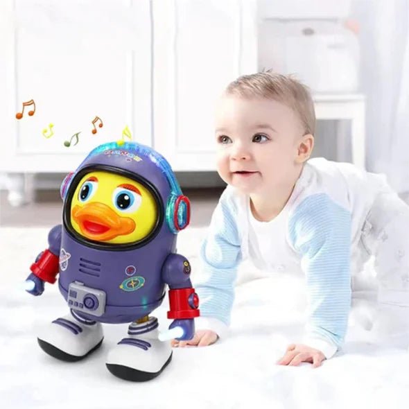 QUACKJOY – Interactive Dancing Duck Toy with Light & Music