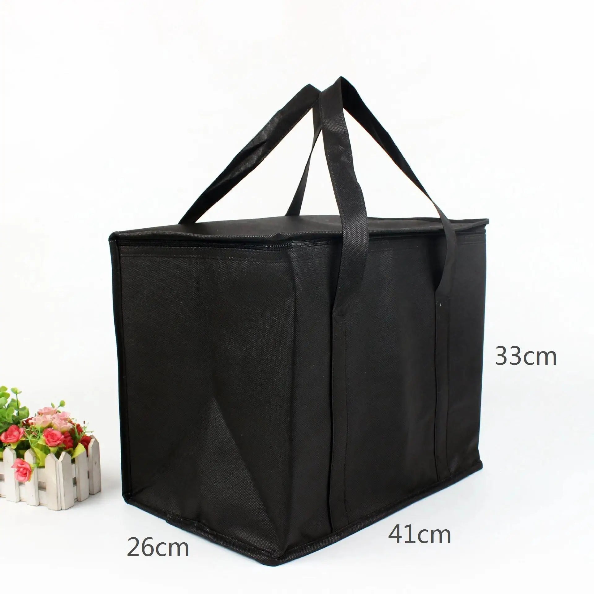Isoliertasche XL - Robuste Kühltasche für Heiße und Kalte Lebensmittel 4