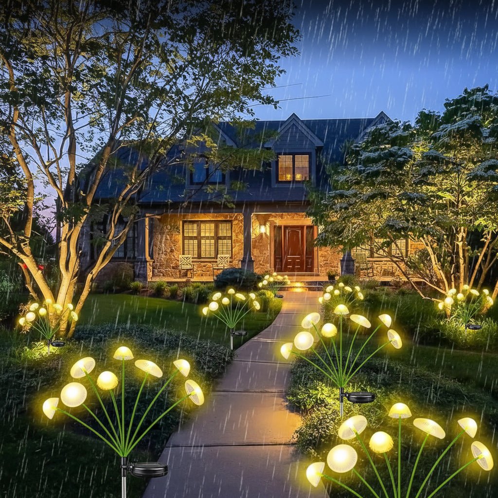 JELLYGLOW – Solar-Quallenpilz-Gartenleuchte 1