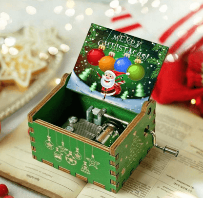 JOLLYBOX – Spieluhr mit Weihnachtsmotiv für festliche Heimdekoration 6
