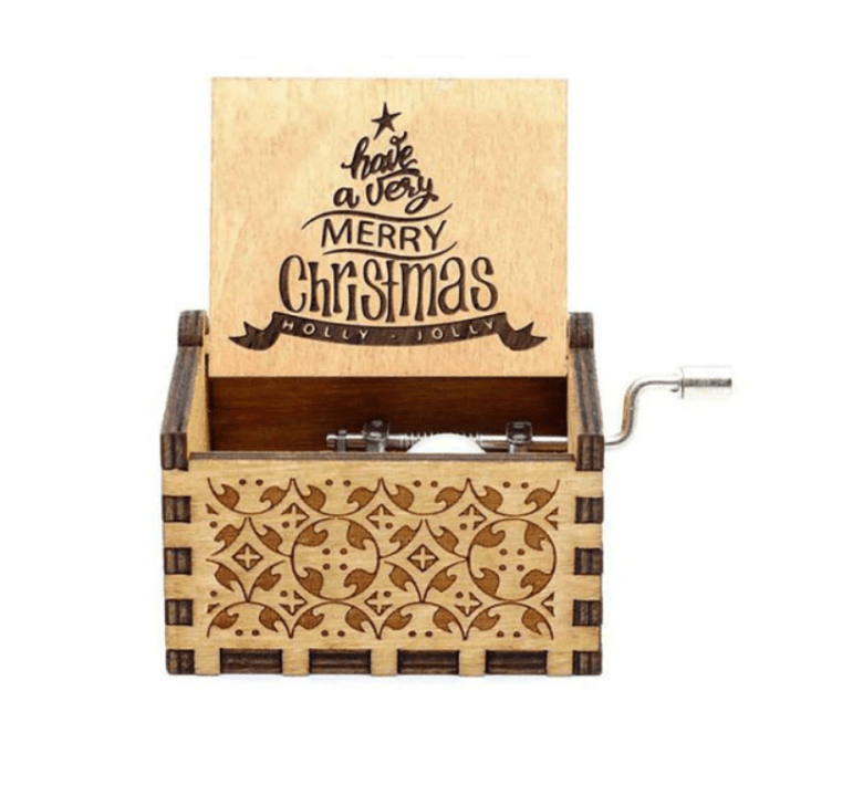 JOLLYBOX – Spieluhr mit Weihnachtsmotiv für festliche Heimdekoration 8