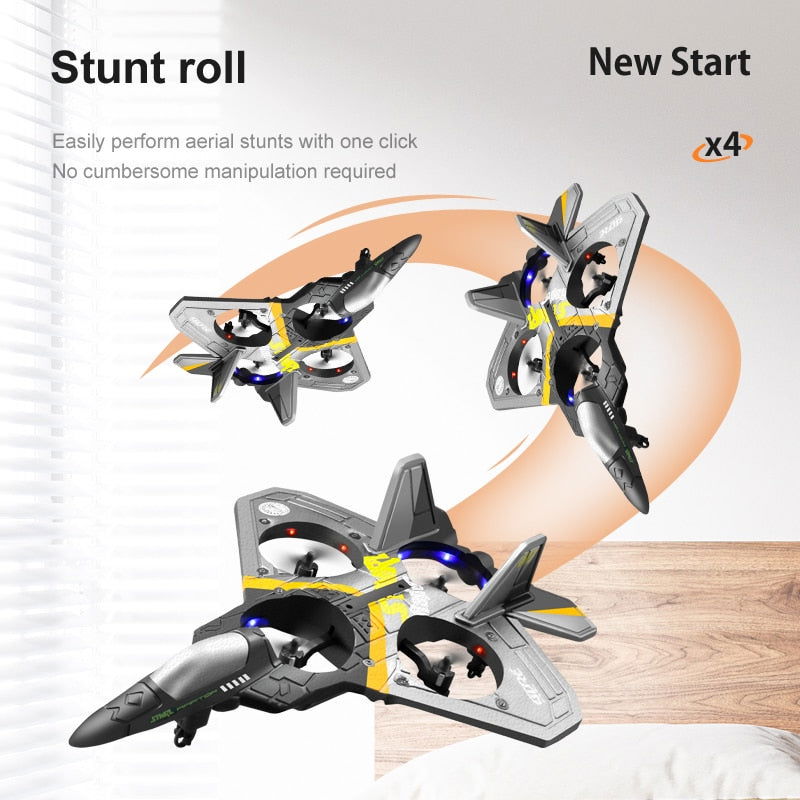 SKYAERO – RC Airplane with 360° Stunt Features for Beginners & Professionals