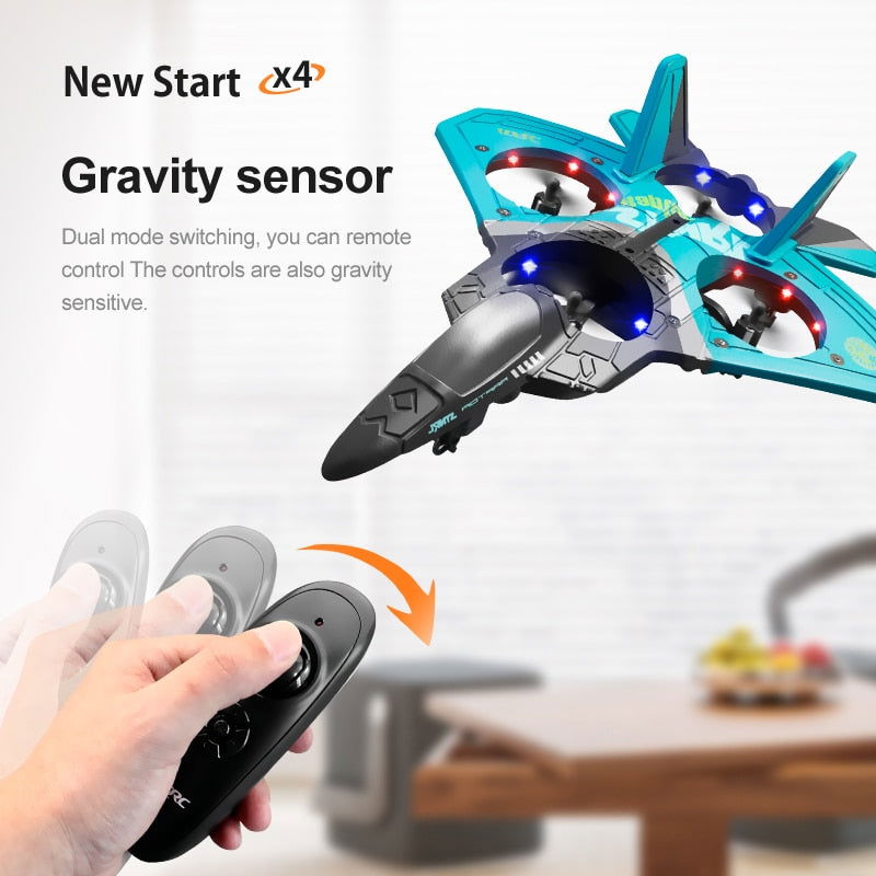 SKYAERO – RC Airplane with 360° Stunt Features for Beginners & Professionals