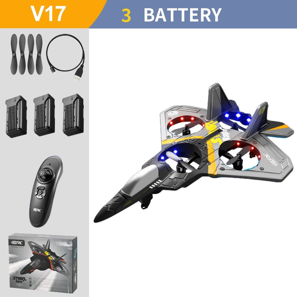 SKYAERO – RC Airplane with 360° Stunt Features for Beginners & Professionals