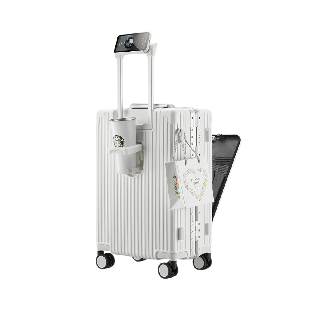 JetVoy Smart Travel Case | App-gesteuerter Koffer mit Powerbank und sicherem Schließsystem 1