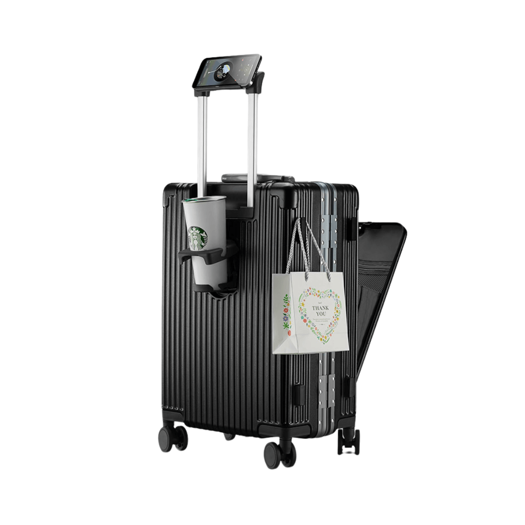 JetVoy Smart Travel Case | App-gesteuerter Koffer mit Powerbank und sicherem Schließsystem 4
