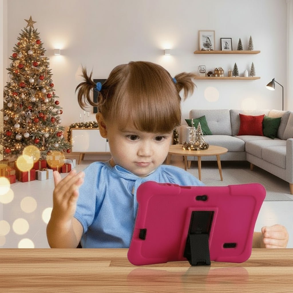 KIDTRIQ – 7-Zoll-Lerntablet für Kinder mit Dual-Kamera und 32 GB Speicher 2